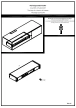 Предварительный просмотр 34 страницы Hülsta NeXo Media lowboard Assembly Instructions Manual