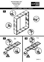 Предварительный просмотр 16 страницы Hülsta now! 4471 Assembly Instruction Manual