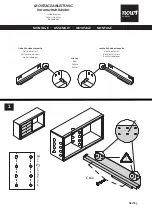 Предварительный просмотр 3 страницы Hülsta now! Inside Drawer Assembly Instruction Manual