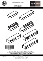 Hülsta now! LOWBOARD Assembly Instruction Manual предпросмотр