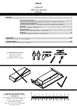 Предварительный просмотр 2 страницы Hülsta now! LOWBOARD Assembly Instruction Manual