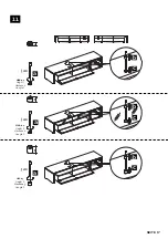 Предварительный просмотр 17 страницы Hülsta now! LOWBOARD Assembly Instruction Manual