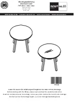 Hülsta now! no.10 2610 Assembly Instruction предпросмотр