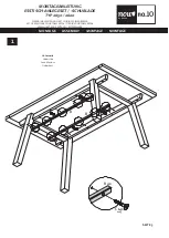 Предварительный просмотр 5 страницы Hülsta now! no.10 Dining Table 2600 Assembly Instruction Manual