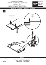 Предварительный просмотр 12 страницы Hülsta now! no.10 Dining Table 2600 Assembly Instruction Manual