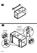 Предварительный просмотр 14 страницы Hülsta now! no.14 Coffee Table 3612 Assembly Instruction Manual