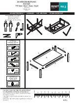 Предварительный просмотр 3 страницы Hülsta Now! No.3 6591 Assembly Instruction Manual