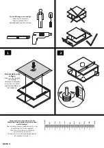 Предварительный просмотр 2 страницы Hülsta now! time Coffee Table Assembly Instruction Manual