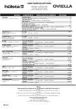 Preview for 2 page of Hülsta OVIELLA Assembly Instruction Manual