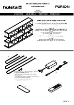 Предварительный просмотр 3 страницы Hülsta PURION Assembly Instruction Manual