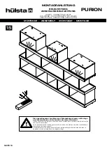 Предварительный просмотр 16 страницы Hülsta PURION Assembly Instruction Manual