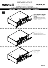 Предварительный просмотр 21 страницы Hülsta PURION Assembly Instruction Manual