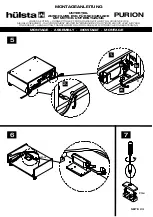 Предварительный просмотр 23 страницы Hülsta PURION Assembly Instruction Manual