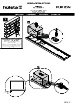 Предварительный просмотр 37 страницы Hülsta PURION Assembly Instruction Manual