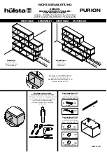 Предварительный просмотр 45 страницы Hülsta PURION Assembly Instruction Manual