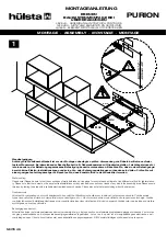 Предварительный просмотр 46 страницы Hülsta PURION Assembly Instruction Manual