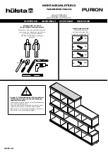 Предварительный просмотр 48 страницы Hülsta PURION Assembly Instruction Manual