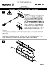 Предварительный просмотр 51 страницы Hülsta PURION Assembly Instruction Manual