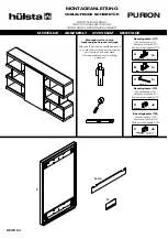 Предварительный просмотр 64 страницы Hülsta PURION Assembly Instruction Manual