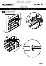 Предварительный просмотр 81 страницы Hülsta PURION Assembly Instruction Manual