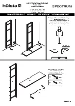 Предварительный просмотр 3 страницы Hülsta SPECTRUM TV Wall Panel Assembly Instruction Manual