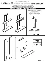 Предварительный просмотр 7 страницы Hülsta SPECTRUM TV Wall Panel Assembly Instruction Manual