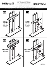 Предварительный просмотр 12 страницы Hülsta SPECTRUM TV Wall Panel Assembly Instruction Manual