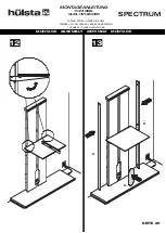 Предварительный просмотр 20 страницы Hülsta SPECTRUM TV Wall Panel Assembly Instruction Manual