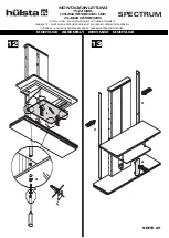 Предварительный просмотр 27 страницы Hülsta SPECTRUM TV Wall Panel Assembly Instruction Manual