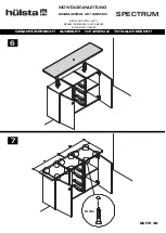 Предварительный просмотр 39 страницы Hülsta SPECTRUM TV Wall Panel Assembly Instruction Manual