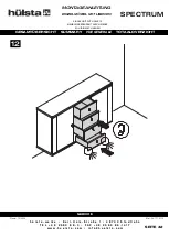 Предварительный просмотр 42 страницы Hülsta SPECTRUM TV Wall Panel Assembly Instruction Manual