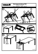 Preview for 2 page of Hülsta Table T90 Assembly Instruction Manual