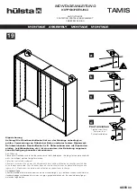 Предварительный просмотр 30 страницы Hülsta TAMIS Assembly Instruction Manual