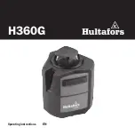 Hultafors H360G Operating Instructions Manual preview