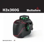 Hultafors H3x360G Operating Instructions Manual preview