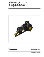 Preview for 1 page of HULTDINS SuperSaw 551 Installation Manual