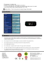 Preview for 3 page of HUMA Hi-150 User Manual