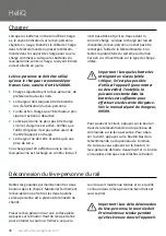 Предварительный просмотр 46 страницы human care 55100 User Manual