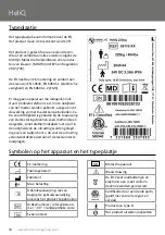 Предварительный просмотр 58 страницы human care 55100 User Manual