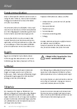 Preview for 14 page of human care Altair 55200H User Manual
