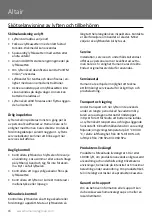 Preview for 16 page of human care Altair 55200H User Manual