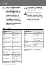 Preview for 36 page of human care Altair 55200H User Manual