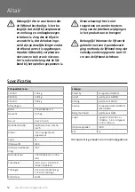 Preview for 52 page of human care Altair 55200H User Manual