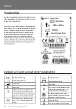 Preview for 70 page of human care Altair 55200H User Manual