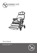 human care B1002-BL Service Manual предпросмотр