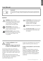 Preview for 3 page of human care FloorLine-i User Manual