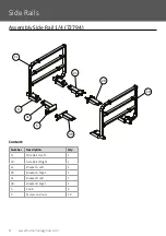 Предварительный просмотр 4 страницы human care FloorLine LTC Assembly Instructions Manual