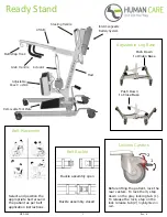 Предварительный просмотр 1 страницы human care Ready Stand Manual