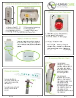 Preview for 2 page of human care Ready Stand Manual