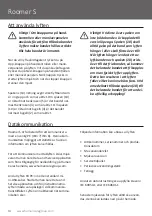 Preview for 14 page of human care Roomer S 55300H User Manual